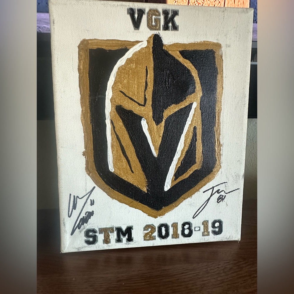 Set of 2 VGk Paintings with autographs.
